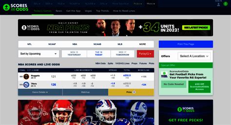 scoresandodds nba scores